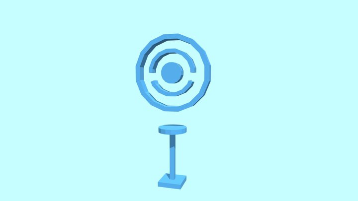 Pokestop 3D Model