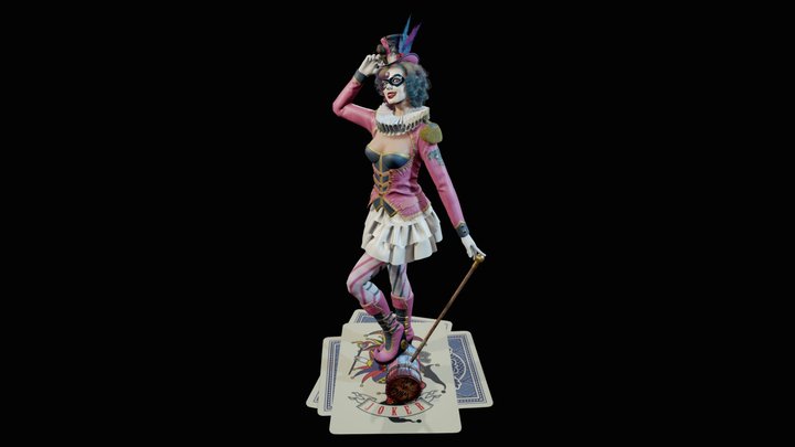 Harley Quinn 3D Model