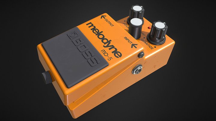 BOSS effector MD-5 3D Model