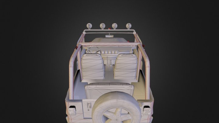Jeep v3 3D Model