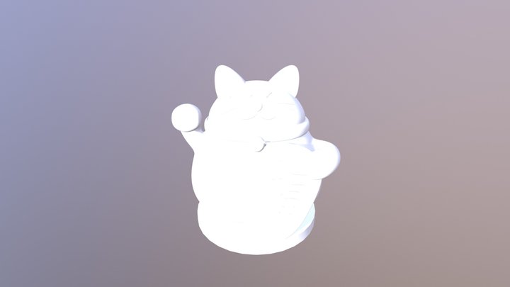 Cat 3D Model