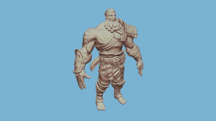 Big Guy 3D Model