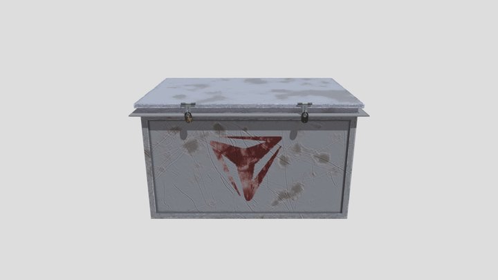 Metallic container 3D Model
