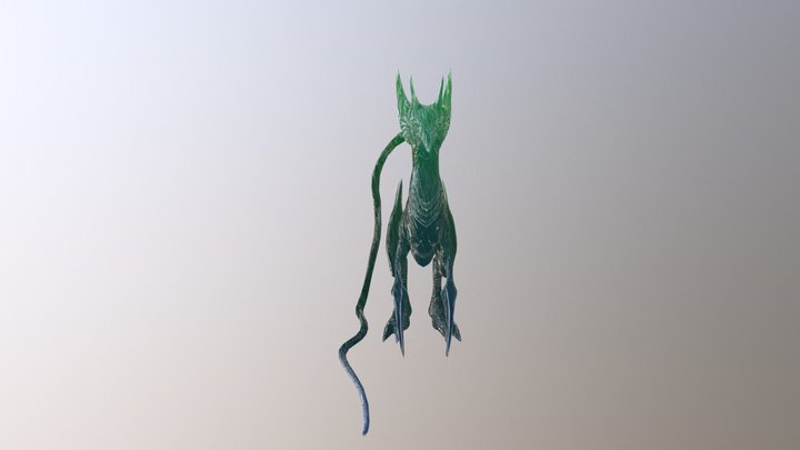 Not A Bird Creature 3D Model