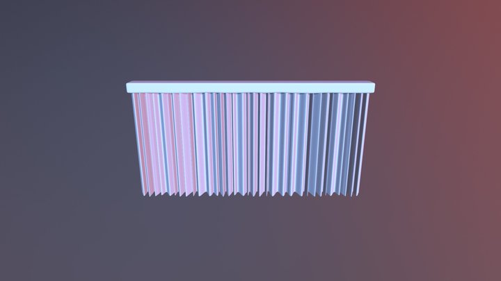 Curtain 3D Model