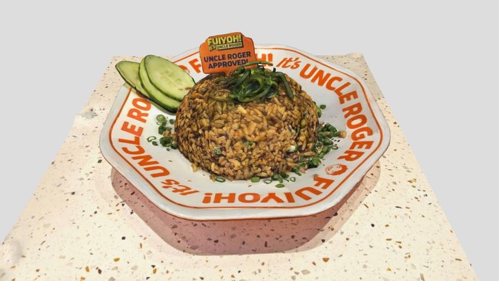 Uncle Roger Special Fry Rice 3D Model