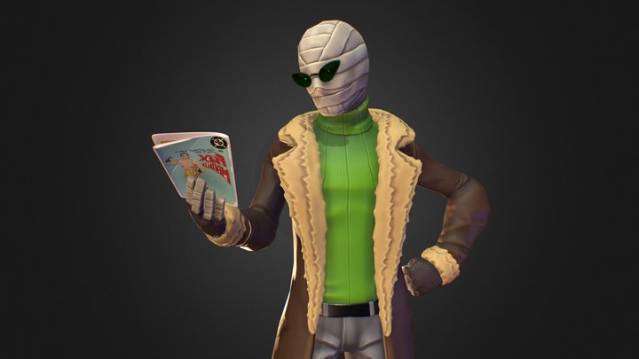 Doom Patrol - Negative Man 3D Model