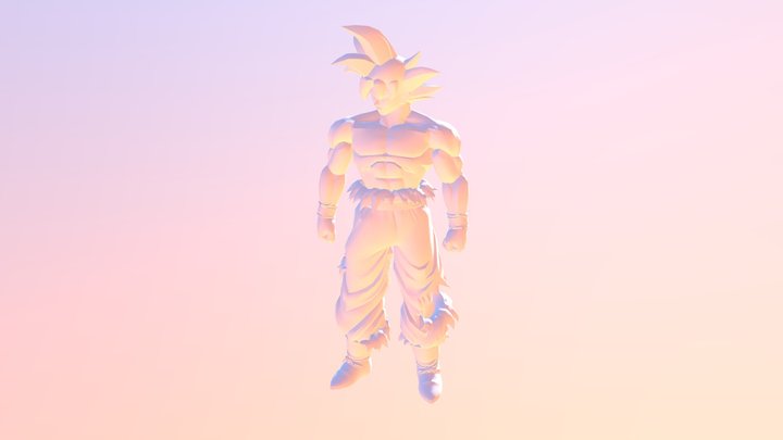 Goku Instinct 3D Model