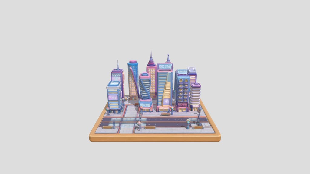 buildings in the city