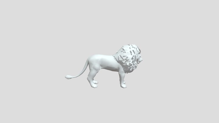 Lion – Free 3D Model STL