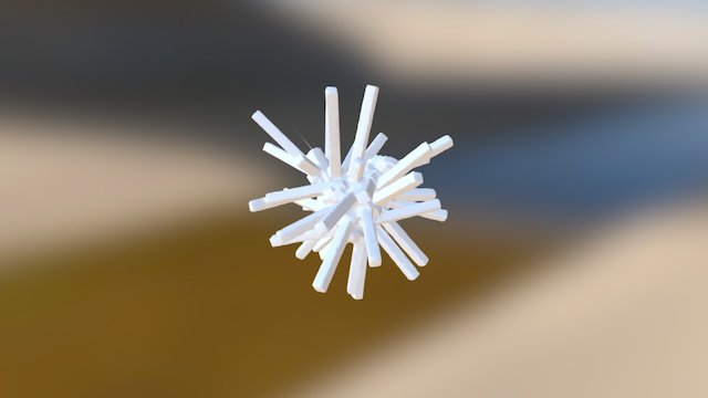 Sun virus 3D Model