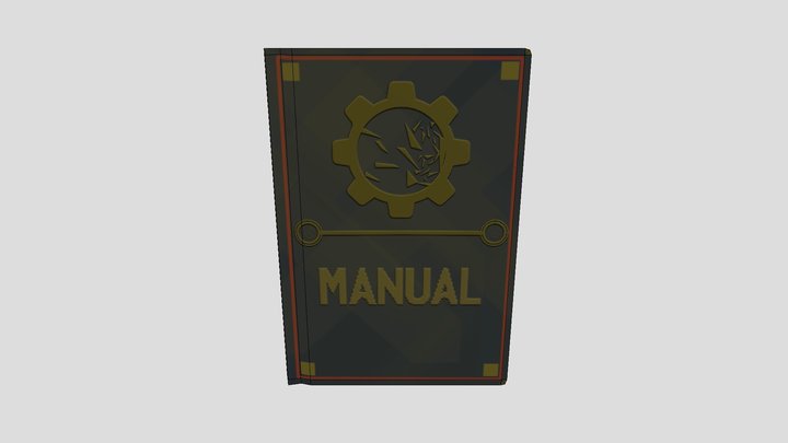 Arcane Asset - Piltover Manual 3D Model