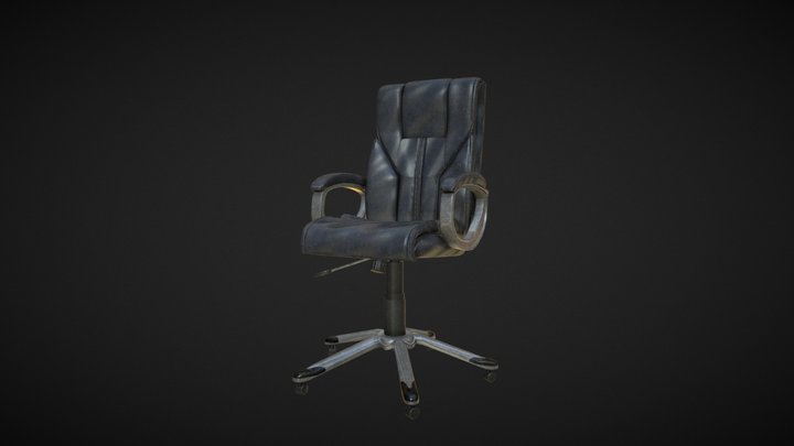 Silla Del Jefazo 3D Model