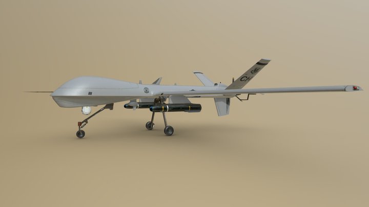 MQ-9 Reaper 3D Model