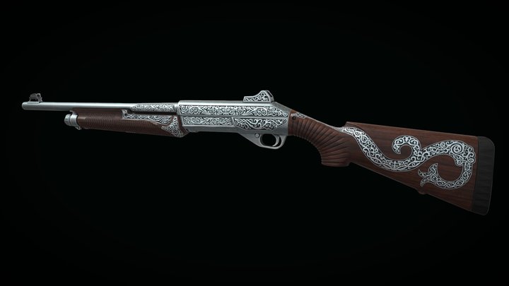 NOVA | IronHunt ( CS2 skin presentation ) 3D Model