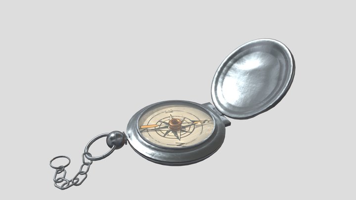 Trench Compass 3D Model