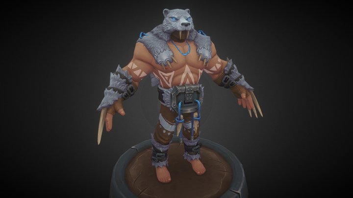 Hecto outfit - Rage Squad Character 3D Model
