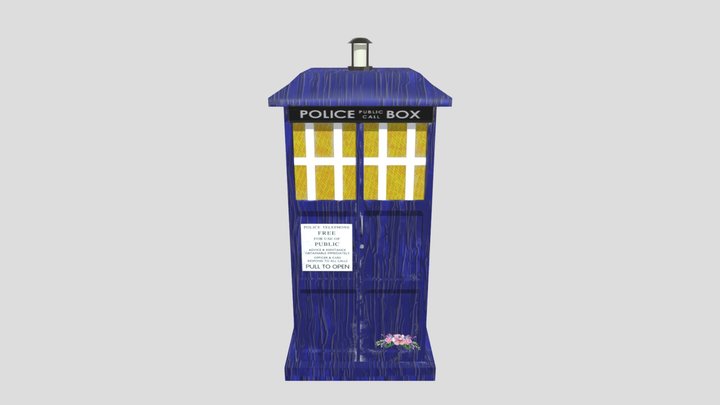 Tardis Doctor Who 3D Model