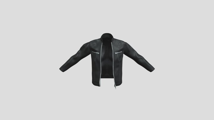 Leather Jacket 3D Model