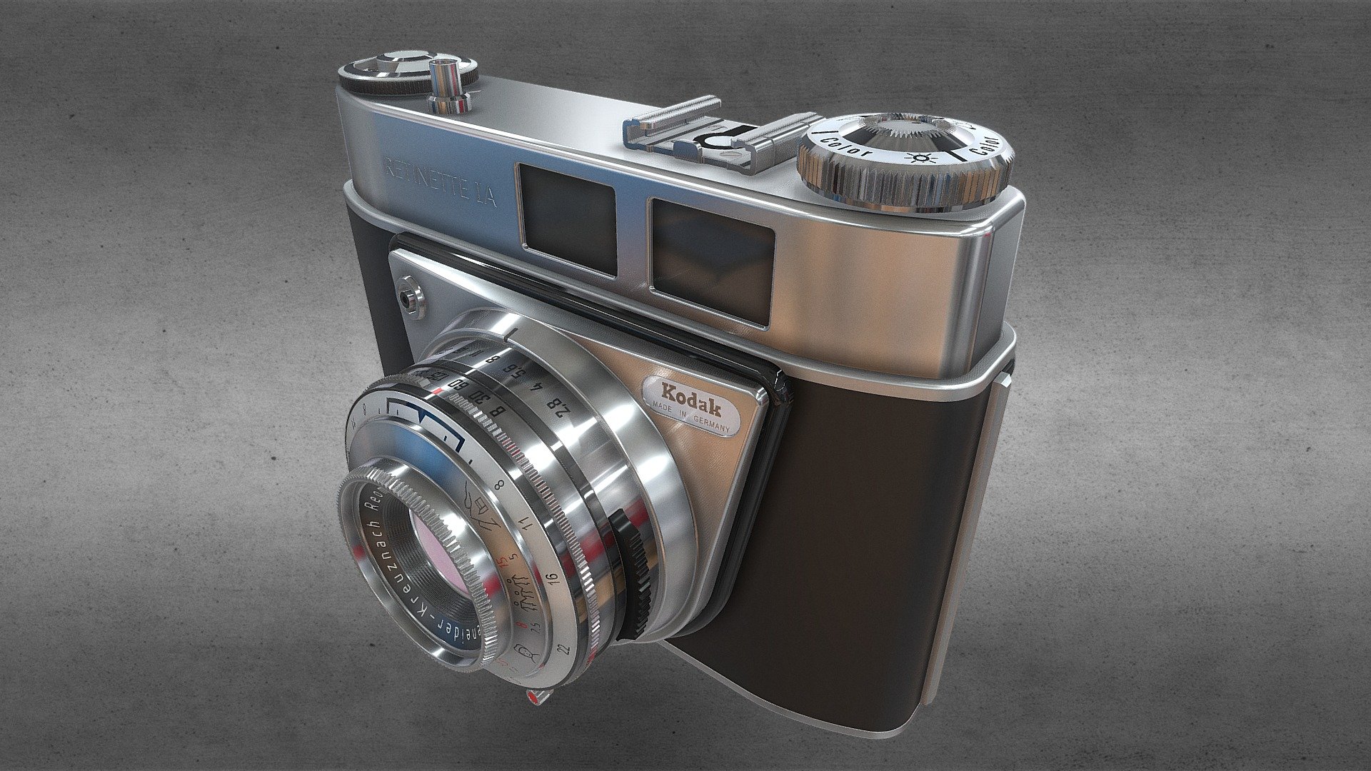 Kodak Retinette - 3D model by agallozzi [2511549] - Sketchfab