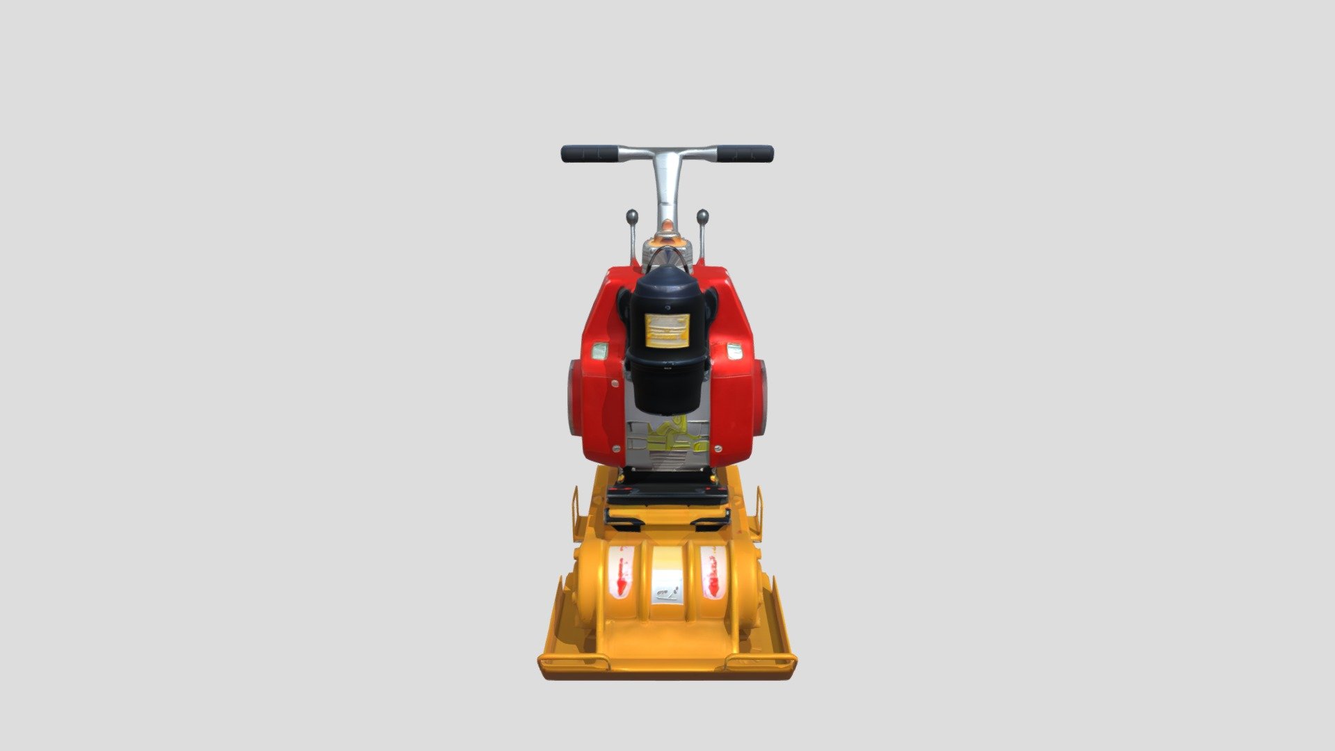 construction compactor machine - 3D model by Vikash Tiwari (@3dartist ...