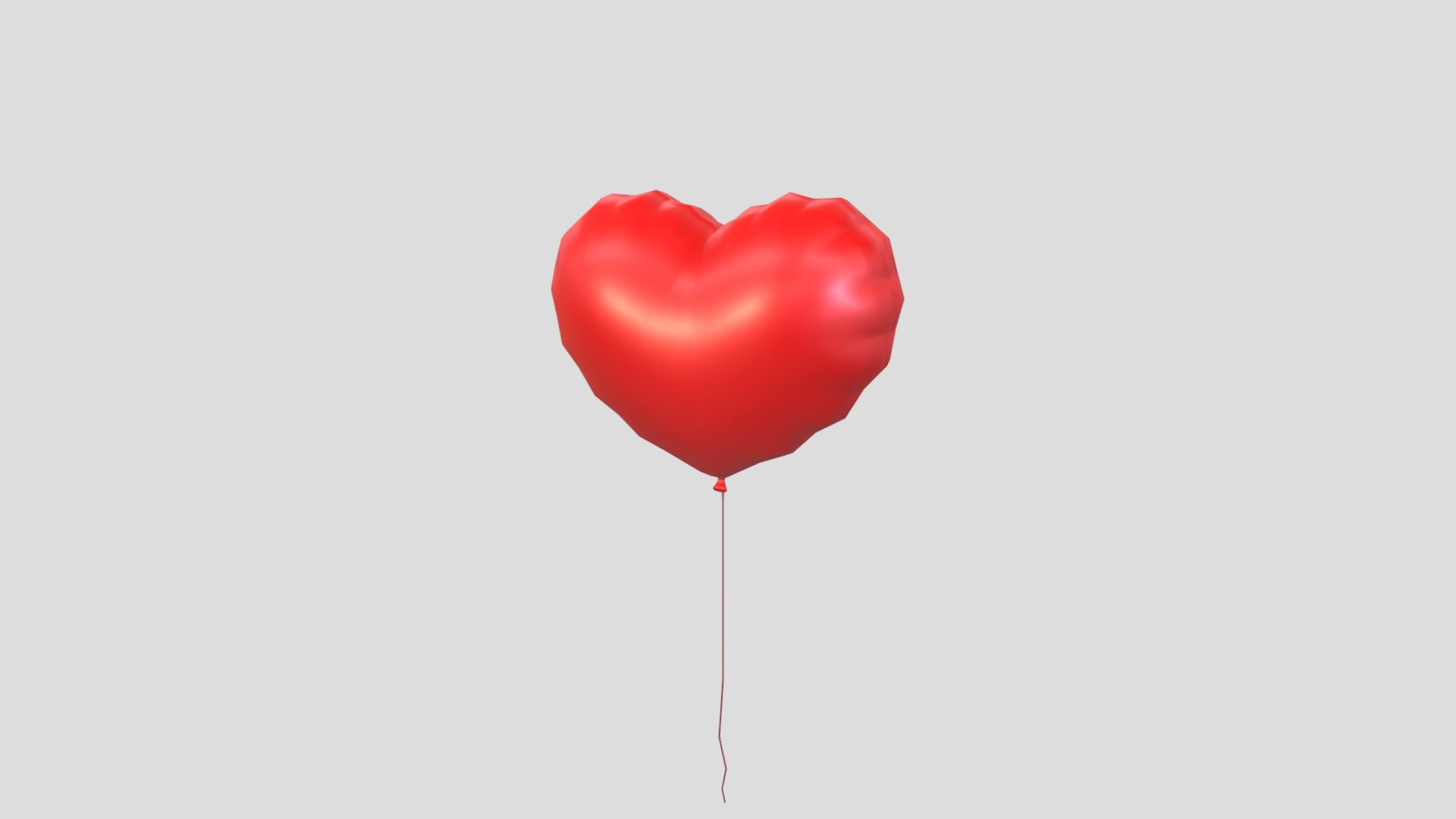 3D model Heart Balloon