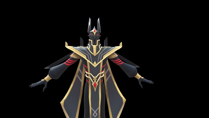 ancient god boss 3D Model