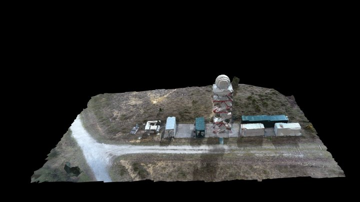 Torre metorologica 3D Model
