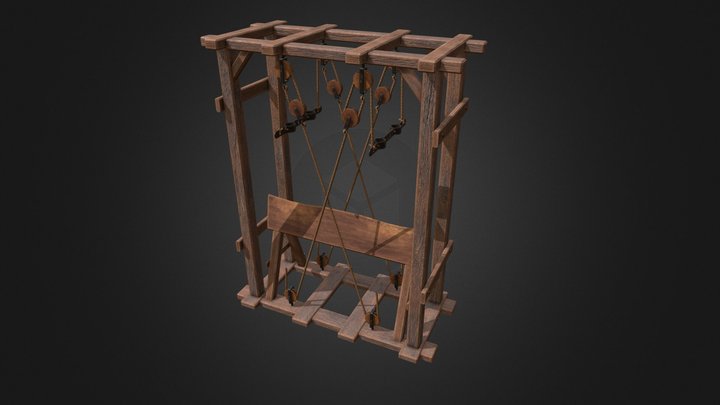 Wooden Horse 02 – Modello 3D gratuito STL