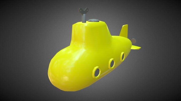 Koi Koi Submarine 3D Model