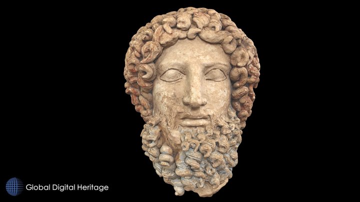 Head of the Greek God Hades