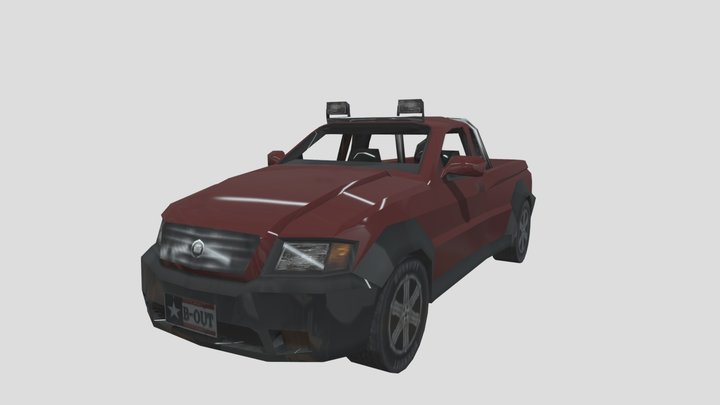 heavy pick up traffic (burnout 3) – Modelo 3D gratuito STL