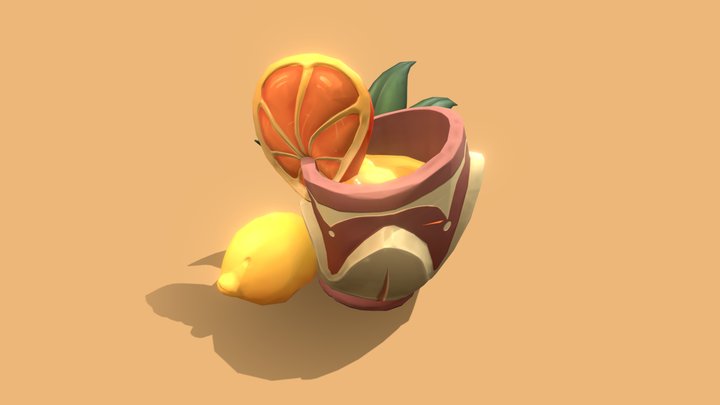 Orange Juice!! 3D Model