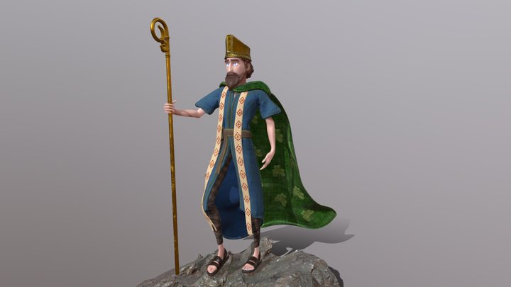 Mini St.Patrick 3D Model