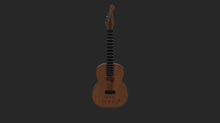 Guitar_3d 3D Model