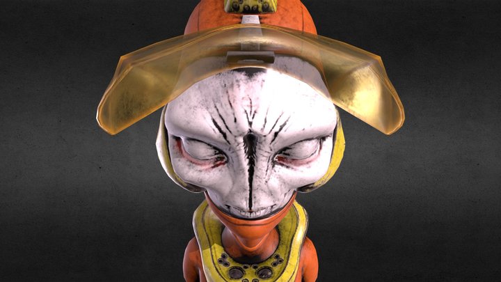 Alien 3D Model