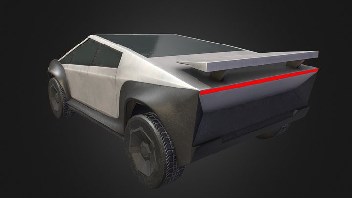 Tesla Cybertruck Sport 3D Model