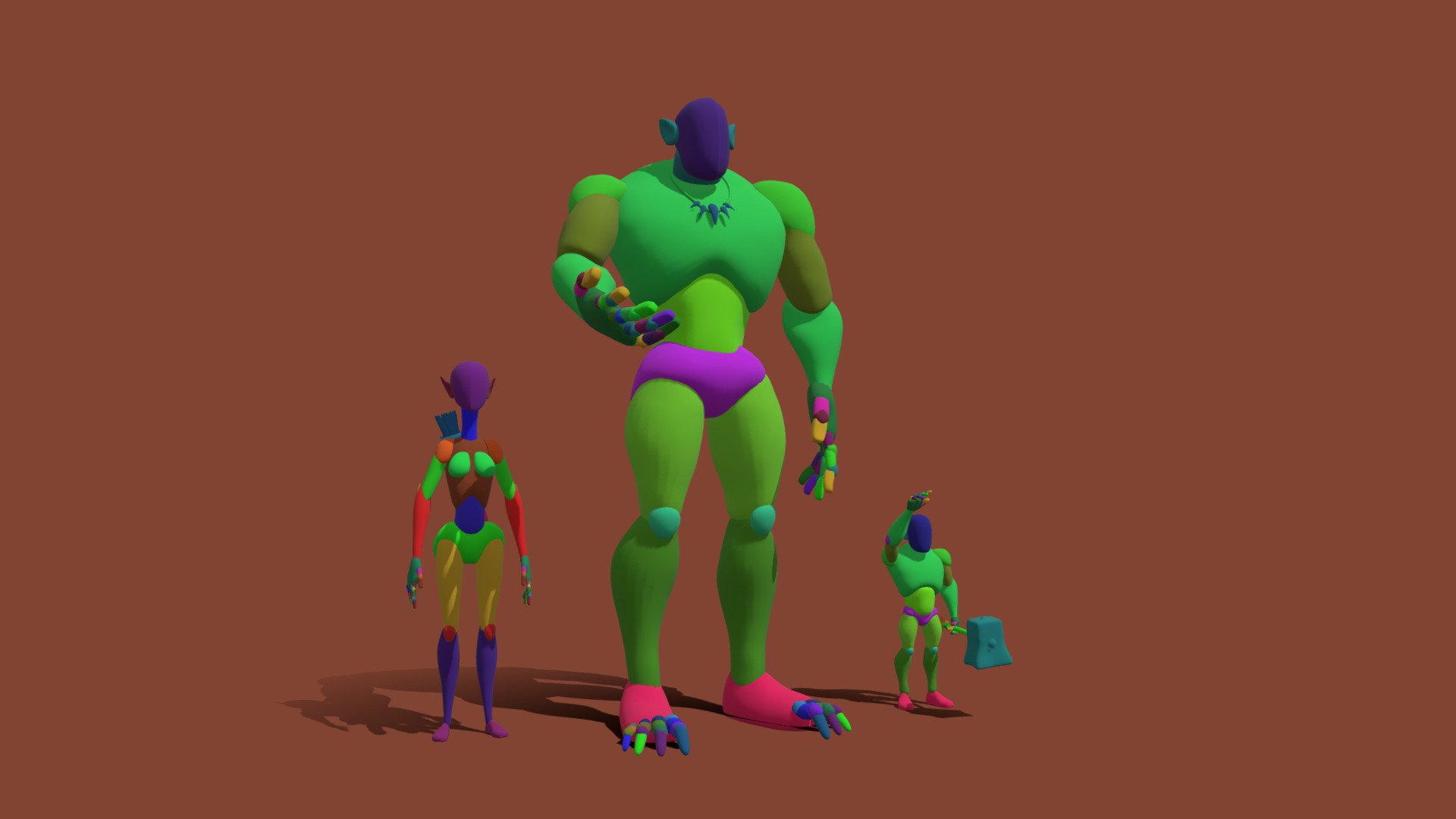 Proportions - fantasy - 3D model by martin.desorgher [251970a] - Sketchfab