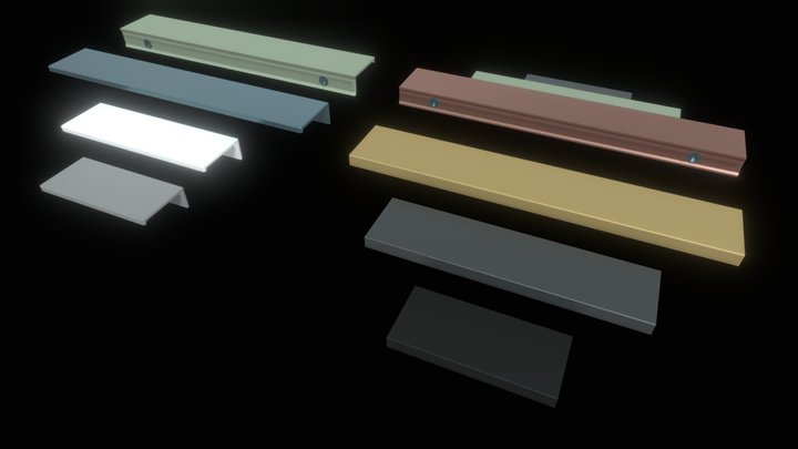 Puxador Alterantiva 3D Model