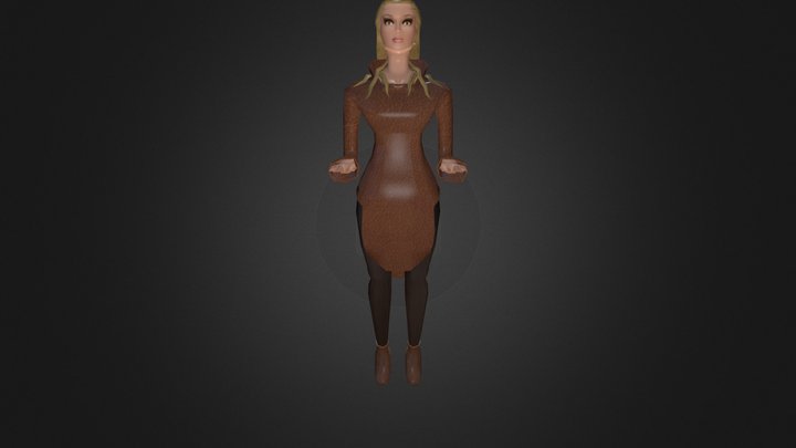 Character 'Katerina' 3D Model