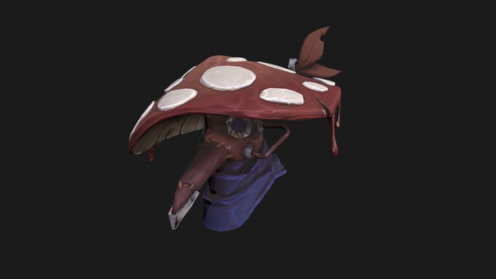 Plaguedoctor Mask 3D Model