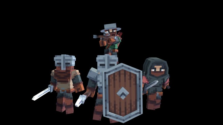 Bandits 3D Model