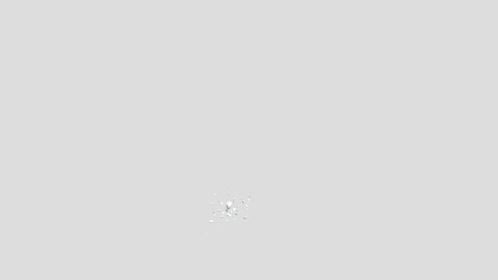 Suspended hut 3D Model