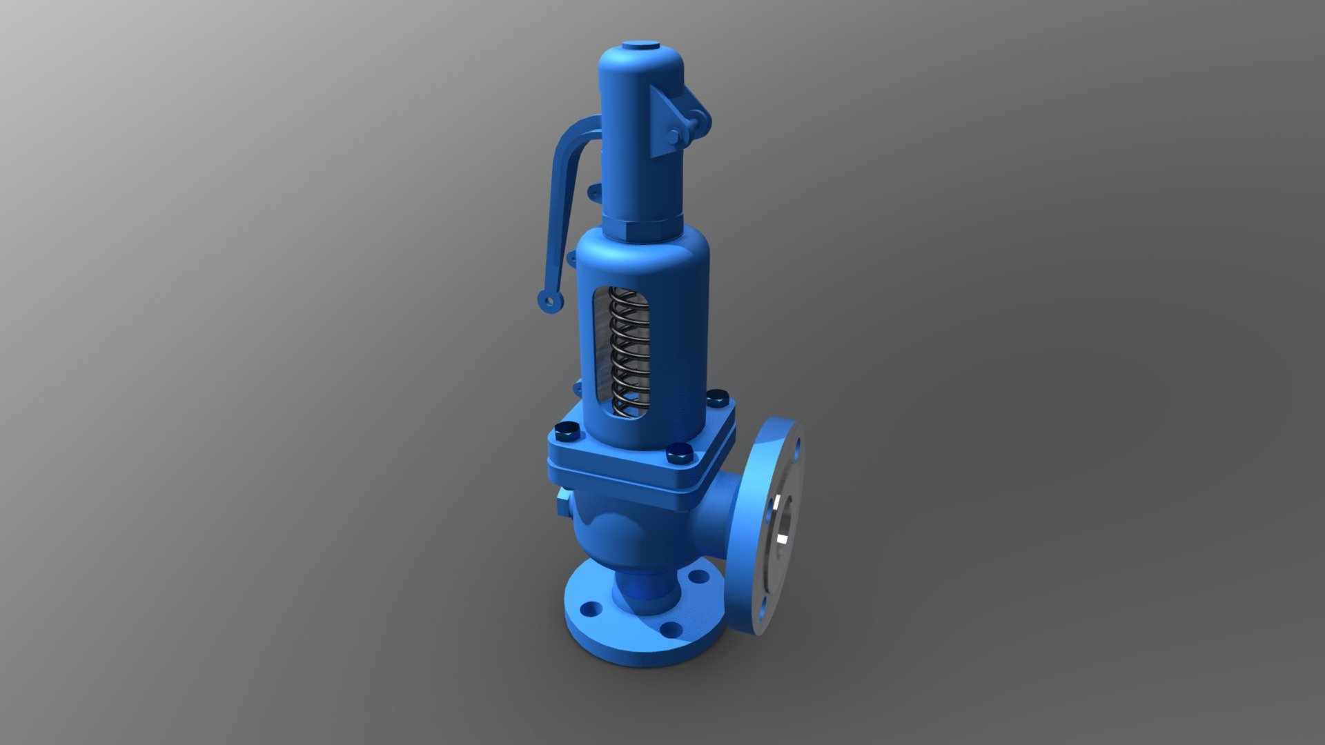 Pressure Relief Valve 3D model by logisequence [251f1ac] Sketchfab