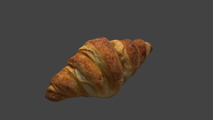 Croissant 3D Model