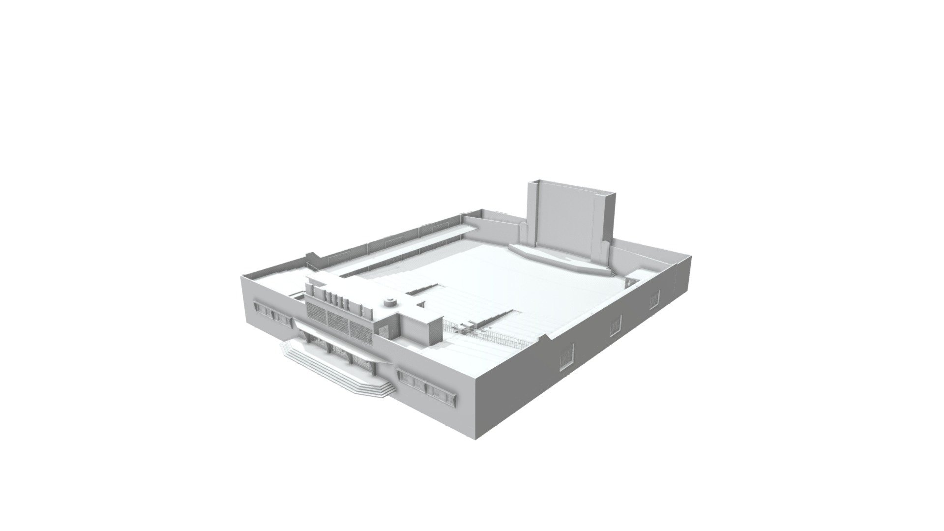 Revolution Cinema — Sketchfab embed 3D viewer