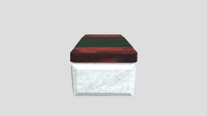 Spam Musubi 3D Model