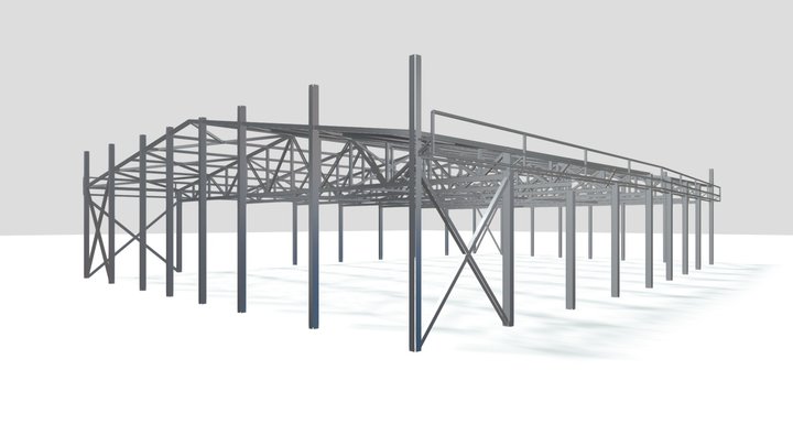 Metal structures 3D Model