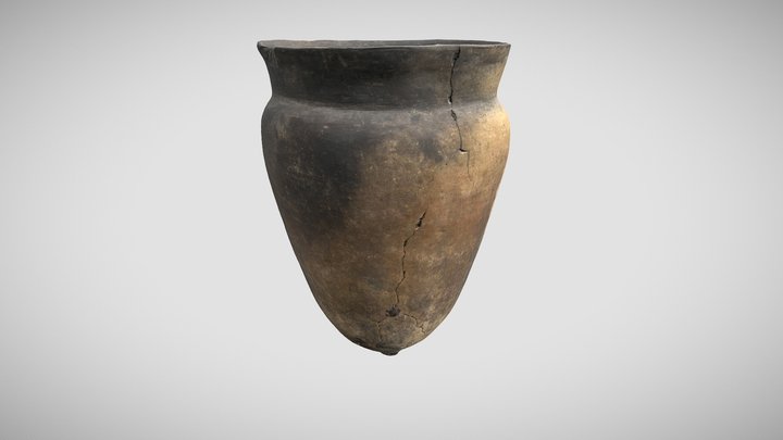 Panela "Cocron" Kaingang | Kaingang pan 3D Model