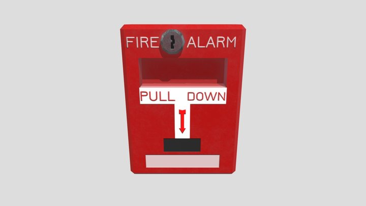 Fire Alarm 3D Model